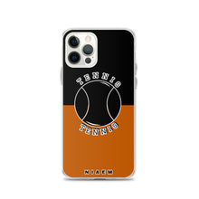 Load image into Gallery viewer, Tennis iPhone Case (Black &amp; Brown 1)