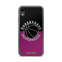 Load image into Gallery viewer, Basketball iPhone Case (Black &amp; Pink 6)