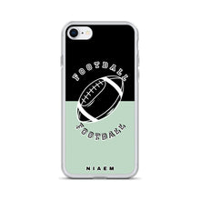 Load image into Gallery viewer, American Football iPhone Case (Black &amp; Green 5)