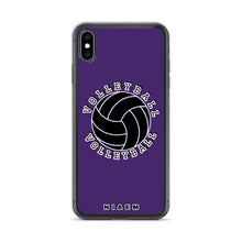 Load image into Gallery viewer, Volleyball iPhone Case (Purple)