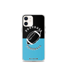 Load image into Gallery viewer, American Football iPhone Case (Black &amp; Blue 7)