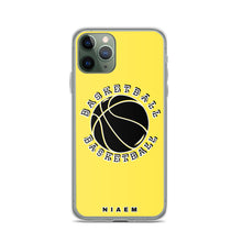 Load image into Gallery viewer, Basketball iPhone Case (Yellow 1)