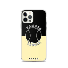 Load image into Gallery viewer, Tennis iPhone Case (Black &amp; Yellow 2)