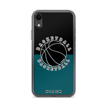 Load image into Gallery viewer, Basketball iPhone Case (Black &amp; Blue 4)