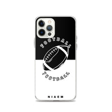 Load image into Gallery viewer, American Football iPhone Case (Black &amp; White)