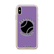 Load image into Gallery viewer, Baseball iPhone Case (Purple 1)