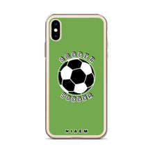 Load image into Gallery viewer, Soccer iPhone Case (Green)