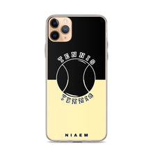 Load image into Gallery viewer, Tennis iPhone Case (Black &amp; Yellow 2)