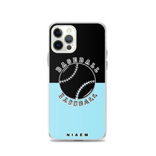 Load image into Gallery viewer, Baseball iPhone Case (Black &amp; Blue 6)