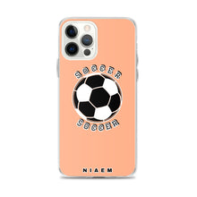 Load image into Gallery viewer, Soccer iPhone Case (Orange 2)