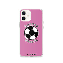 Load image into Gallery viewer, Soccer iPhone Case (Pink 1)