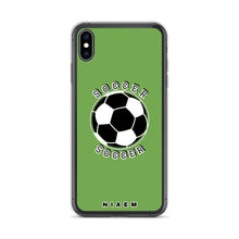 Load image into Gallery viewer, Soccer iPhone Case (Green)