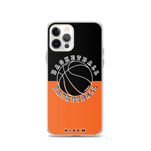 Load image into Gallery viewer, Basketball iPhone Case (Black &amp; Orange)