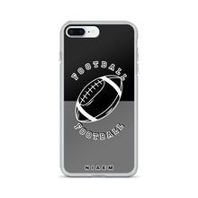 Load image into Gallery viewer, American Football iPhone Case (Black &amp; Grey)