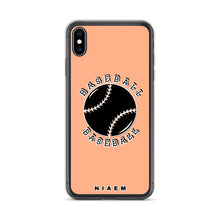 Load image into Gallery viewer, Baseball iPhone Case (Orange 2)