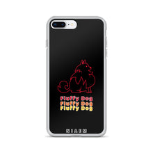 Load image into Gallery viewer, Red Fluffy Dog iPhone Case