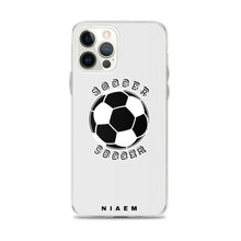 Load image into Gallery viewer, Soccer iPhone Case (Grey 3)