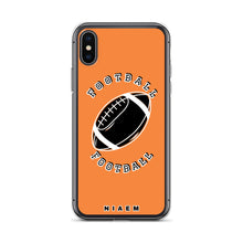 Load image into Gallery viewer, American Football iPhone Case (Orange 1)