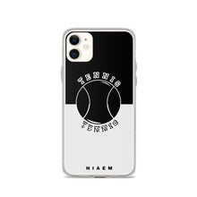 Load image into Gallery viewer, Tennis iPhone Case (Black &amp; Grey 3)