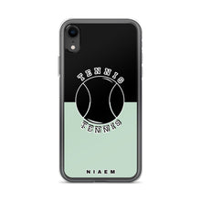 Load image into Gallery viewer, Tennis iPhone Case (Black &amp; Green 5)