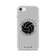 Load image into Gallery viewer, Volleyball iPhone Case (Grey 2)