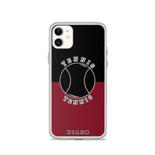 Load image into Gallery viewer, Tennis iPhone Case (Black &amp; Red 2)