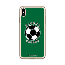 Load image into Gallery viewer, Soccer iPhone Case (Green 1)