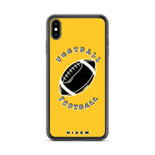 Load image into Gallery viewer, American Football iPhone Case (Yellow)