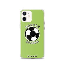 Load image into Gallery viewer, Soccer iPhone Case (Green 3)