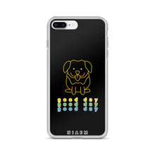 Load image into Gallery viewer, Yellow Good Day Dog iPhone Case