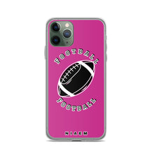 Load image into Gallery viewer, American Football iPhone Case (Pink)