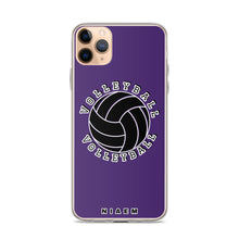 Load image into Gallery viewer, Volleyball iPhone Case (Purple)
