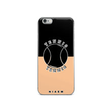 Load image into Gallery viewer, Tennis iPhone Case (Black &amp; Nude 1)