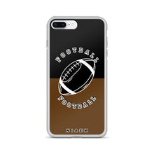 Load image into Gallery viewer, American Football iPhone Case (Black &amp; Brown)