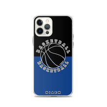Load image into Gallery viewer, Basketball iPhone Case (Black &amp; Blue 2)