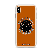 Load image into Gallery viewer, Volleyball iPhone Case (Brown 1)