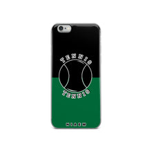 Load image into Gallery viewer, Tennis iPhone Case (Black &amp; Green 1)