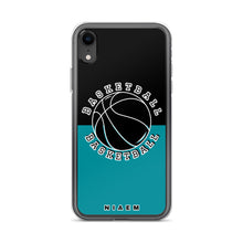 Load image into Gallery viewer, Basketball iPhone Case (Black &amp; Blue 3)