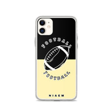 Load image into Gallery viewer, American Football iPhone Case (Black &amp; Yellow 2)