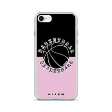 Load image into Gallery viewer, Basketball iPhone Case (Black &amp; Pink 4)