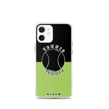 Load image into Gallery viewer, Tennis iPhone Case (Black &amp; Green 3)