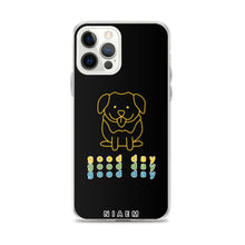 Load image into Gallery viewer, Yellow Good Day Dog iPhone Case