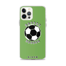 Load image into Gallery viewer, Soccer iPhone Case (Green)