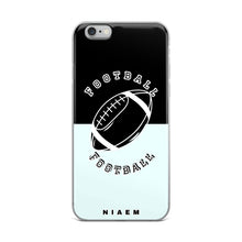 Load image into Gallery viewer, American Football iPhone Case (Black &amp; Blue 5)