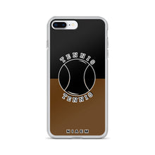Load image into Gallery viewer, Tennis iPhone Case (Black &amp; Brown)