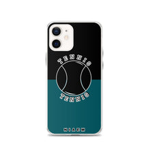 Load image into Gallery viewer, Tennis iPhone Case (Black &amp; Blue 4)