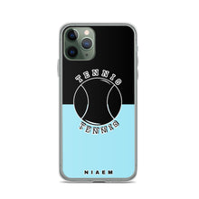 Load image into Gallery viewer, Tennis iPhone Case (Black &amp; Blue 6)