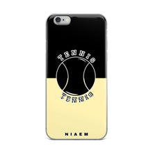 Load image into Gallery viewer, Tennis iPhone Case (Black &amp; Yellow 2)