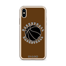Load image into Gallery viewer, Basketball iPhone Case (Brown)