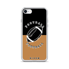 Load image into Gallery viewer, American Football iPhone Case (Black &amp; Nude)